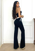 Completo top e pantalone nero