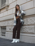 Cardigan bianco choco