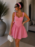 Abito pin up vichy con fiocco