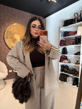 Completo Urban Chic con Cappuccio Marrone