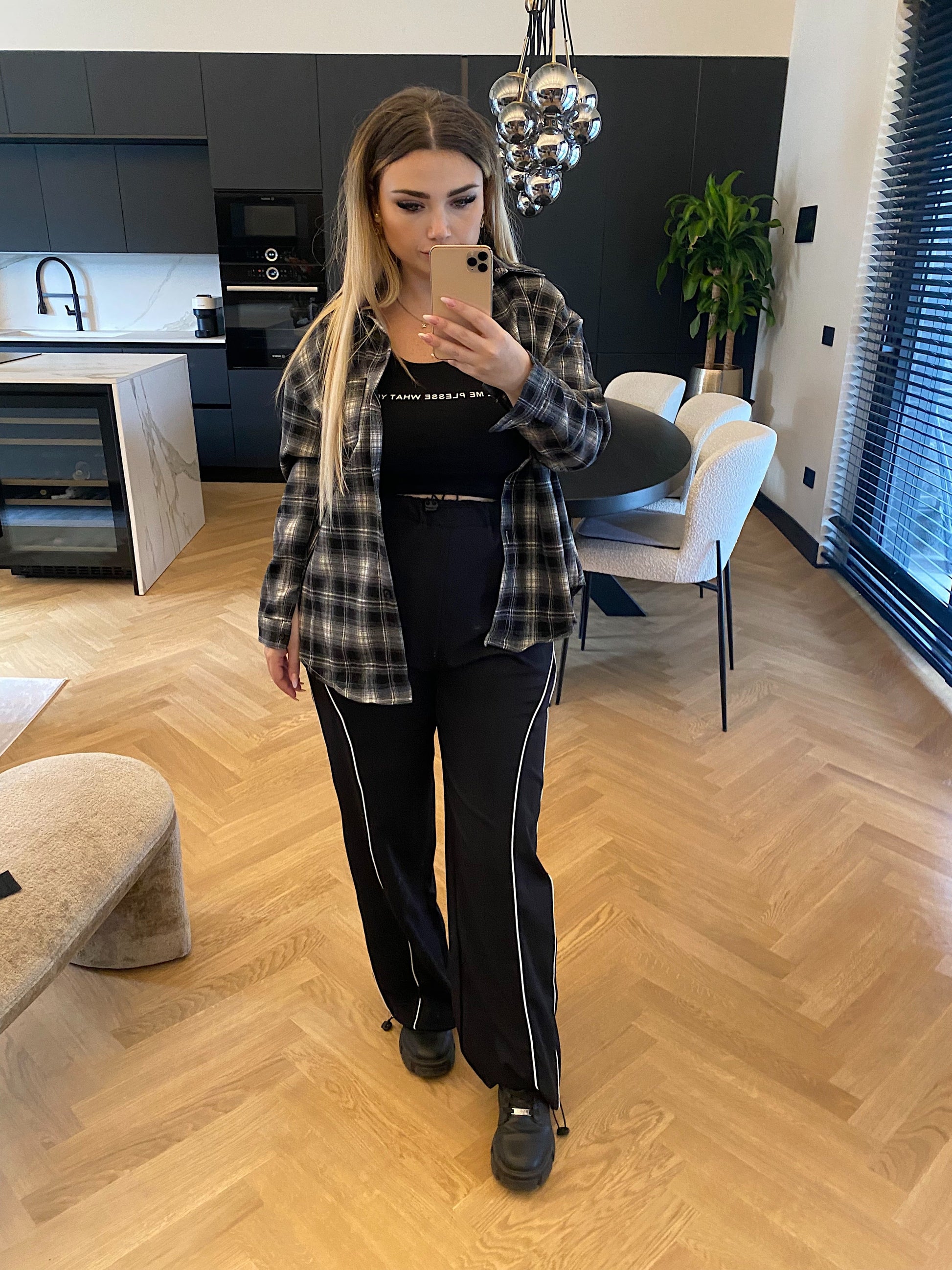 Camicia check più canotta