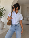 Camicia cherry cotone