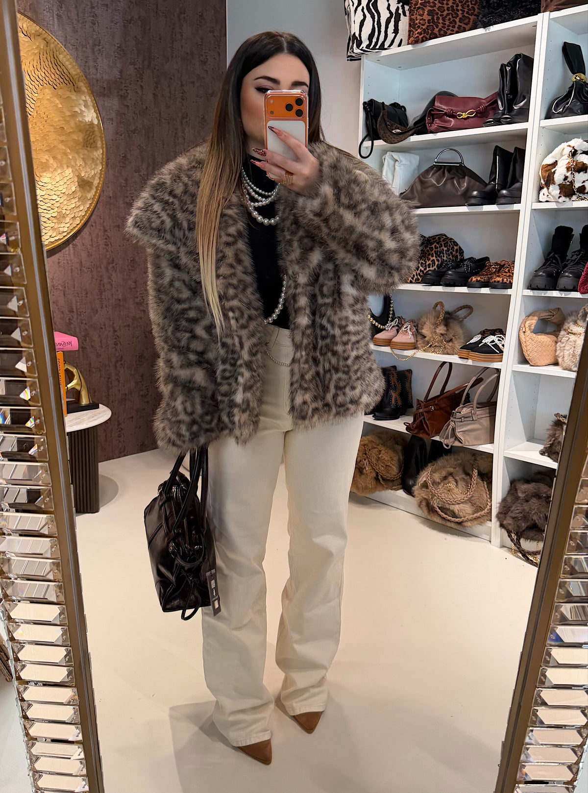 Eco pelliccia animalier