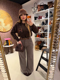 Pantalone city con cintura