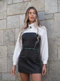 Camicia con bottoni gioiello