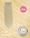 Extension 150gr lisce 7 clip vari colori