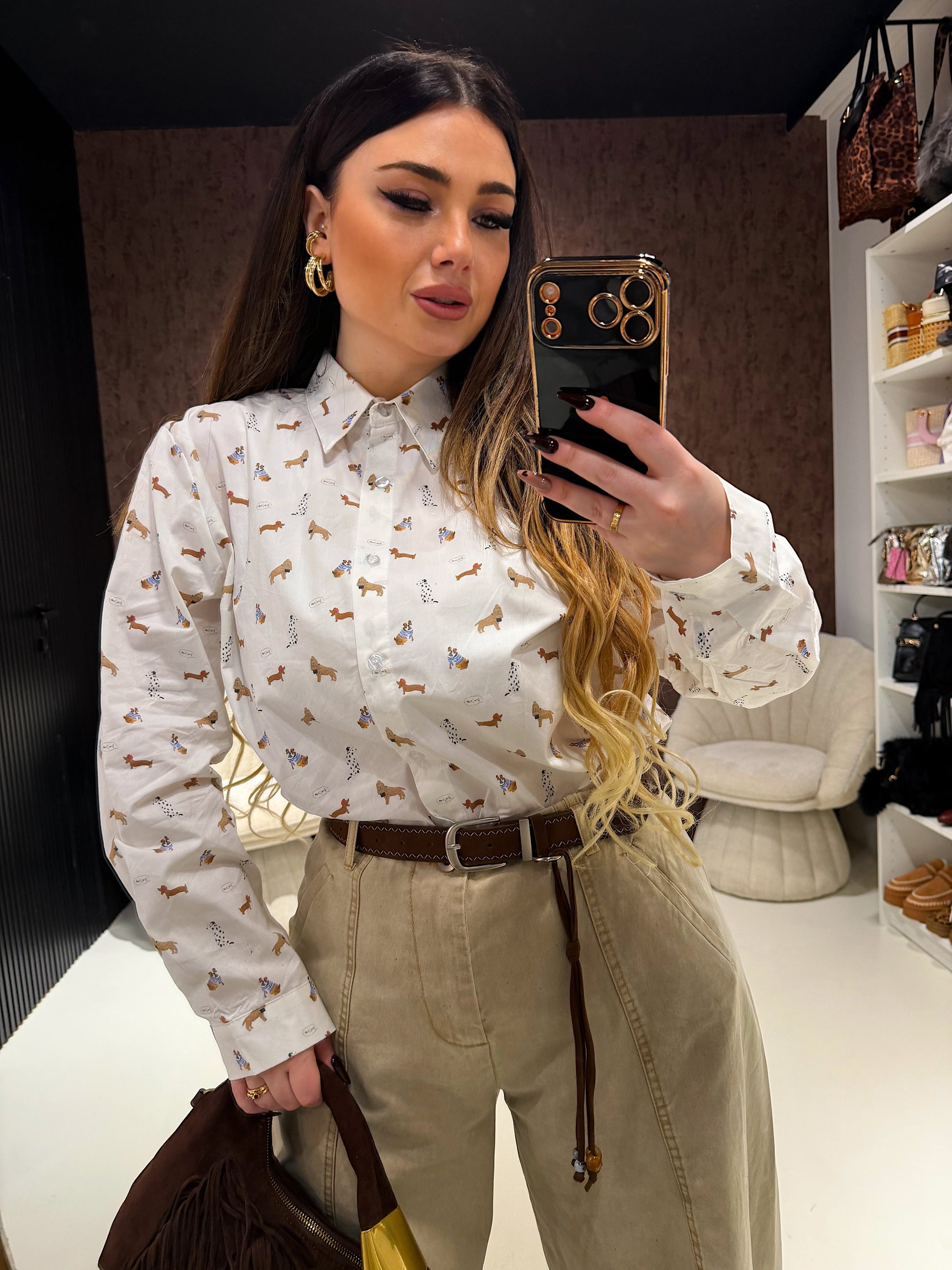 Camicia Doggy Chic