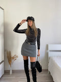 Blusa in velo con strass