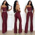Tuta corsetto bordeaux lurex