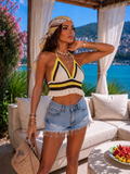 Top Crochet Colorato