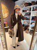Cappotto con cinturina 2 colori