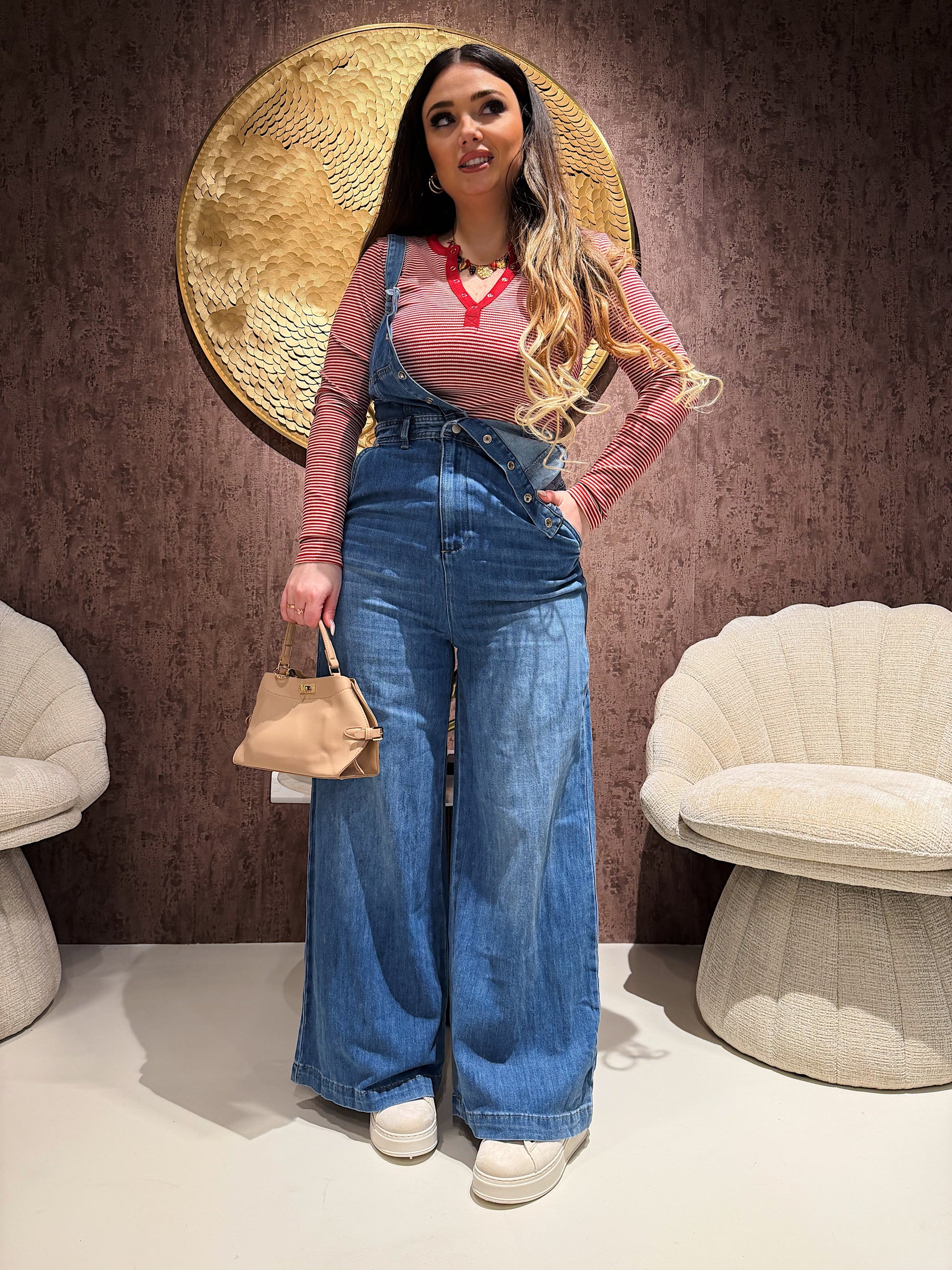 Salopette in jeans