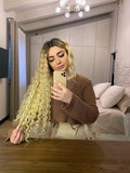 Clip Extension Riccia Biondo platino