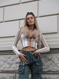 Maglione con pelliccia camel