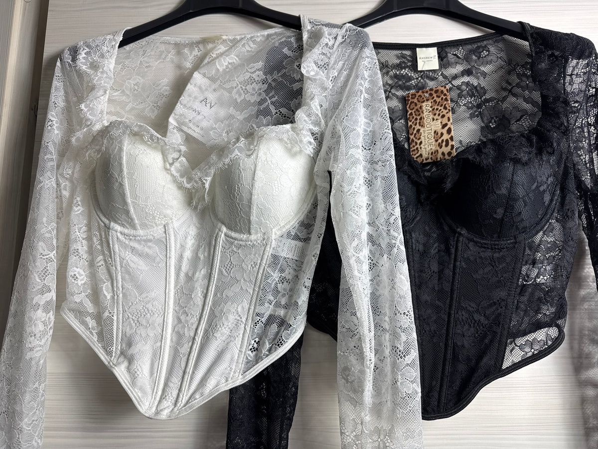 Top corsetto