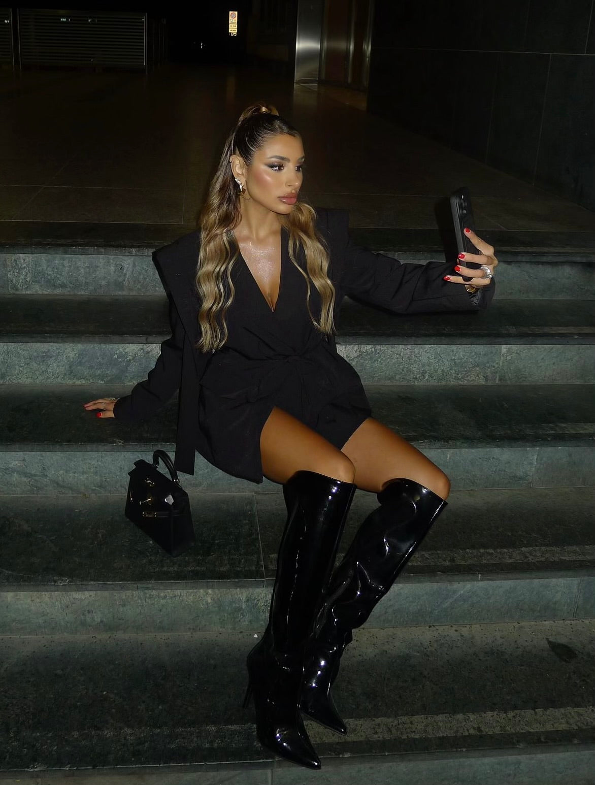 Blazer mini dress