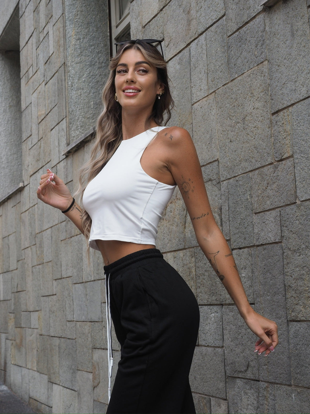 Top bianco