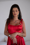 Coda #6 Riccio afro con coulisse castano naturale