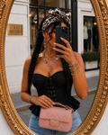Top corsetto romantico