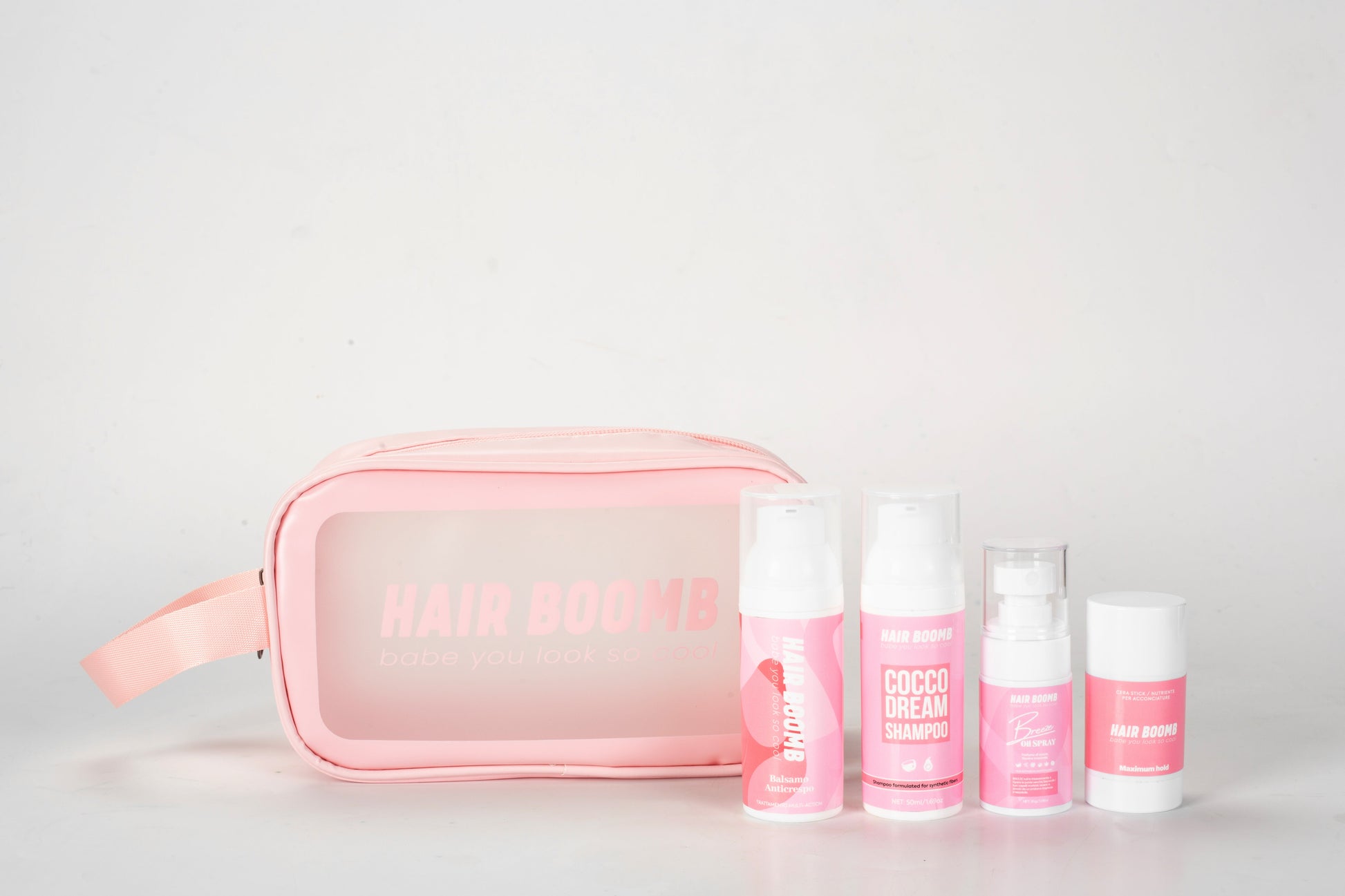 Kit 4 pezzi mini size per la cura delle extension