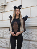 Tuta aderente con trasparenza (Dark Angel)