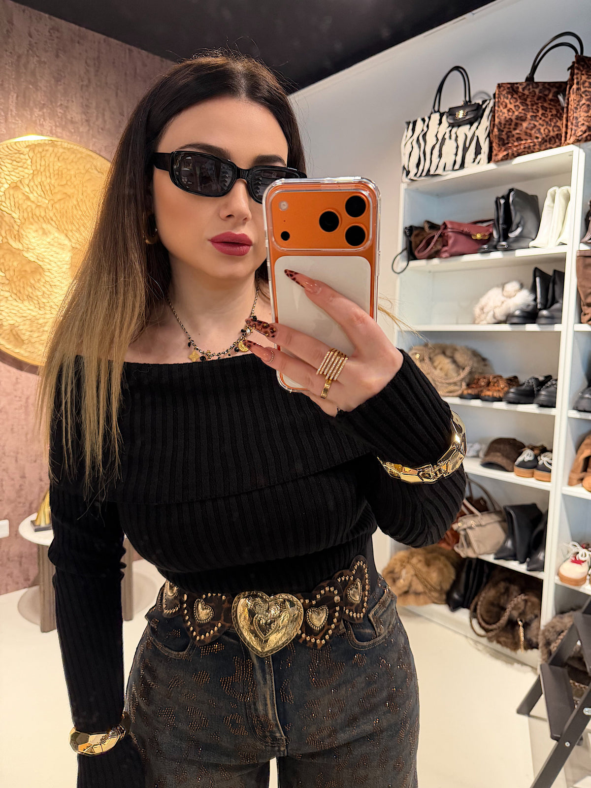 Maglione Spalla Scoperta