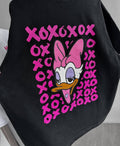 Set T-shirt xo xo nera e short