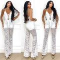 Tuta lace obsession bianca