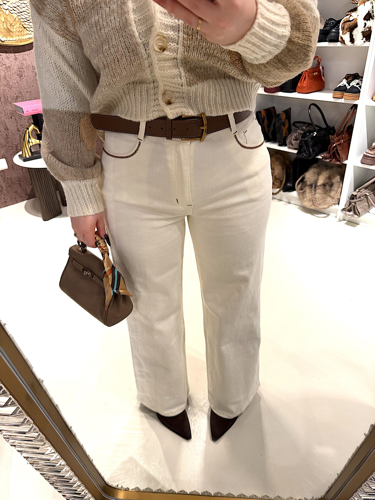Jeans Siena con cintura