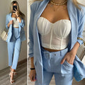 Completo giacca e pantalone carta da zucchero
