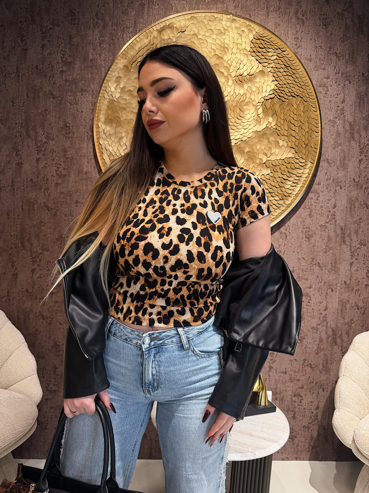 Canotta animalier