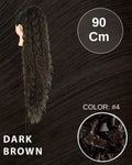 Coda extra long 90cm Riccia con Coulisse vari colori
