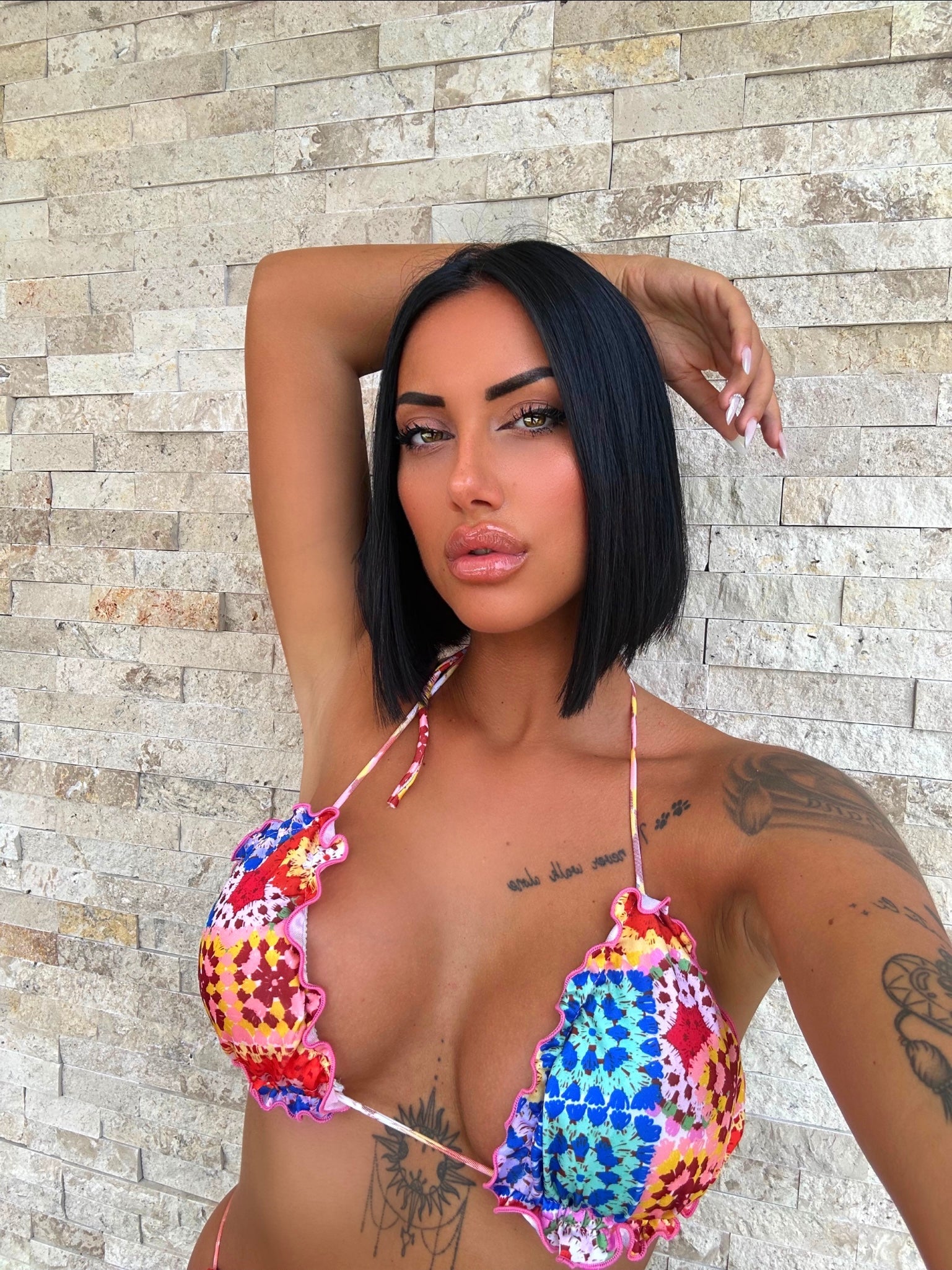 Bikini multicolor Positano