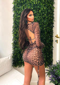 Bikini animalier tre pezzi