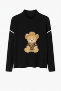 Maglione teddy animalier