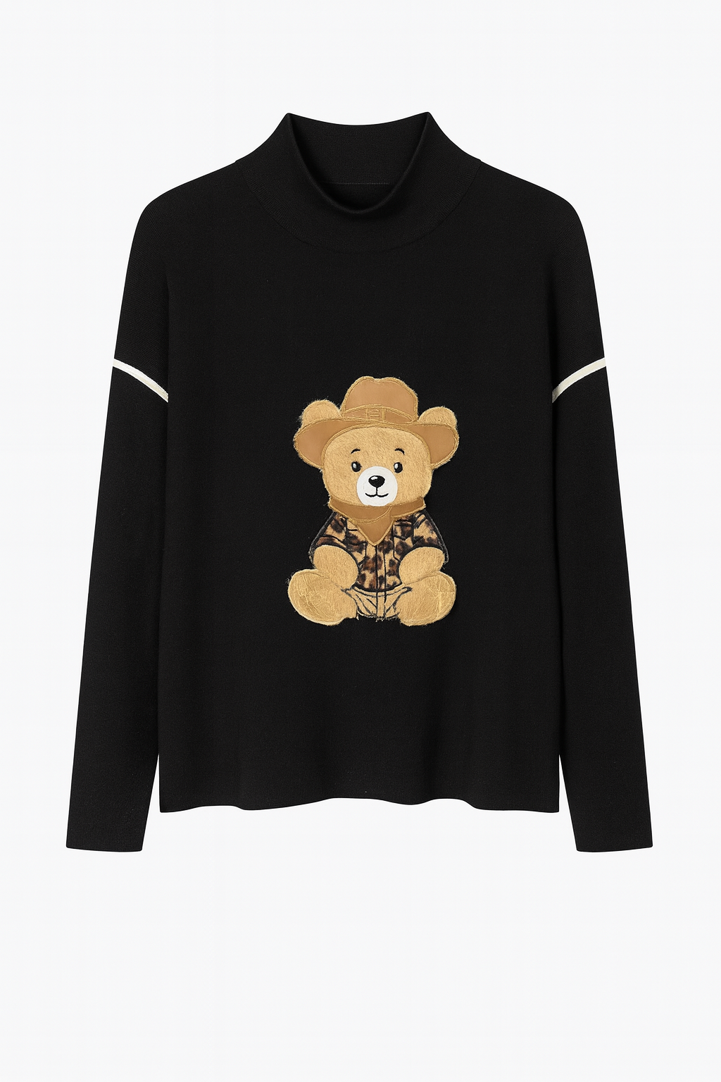 Maglione teddy animalier