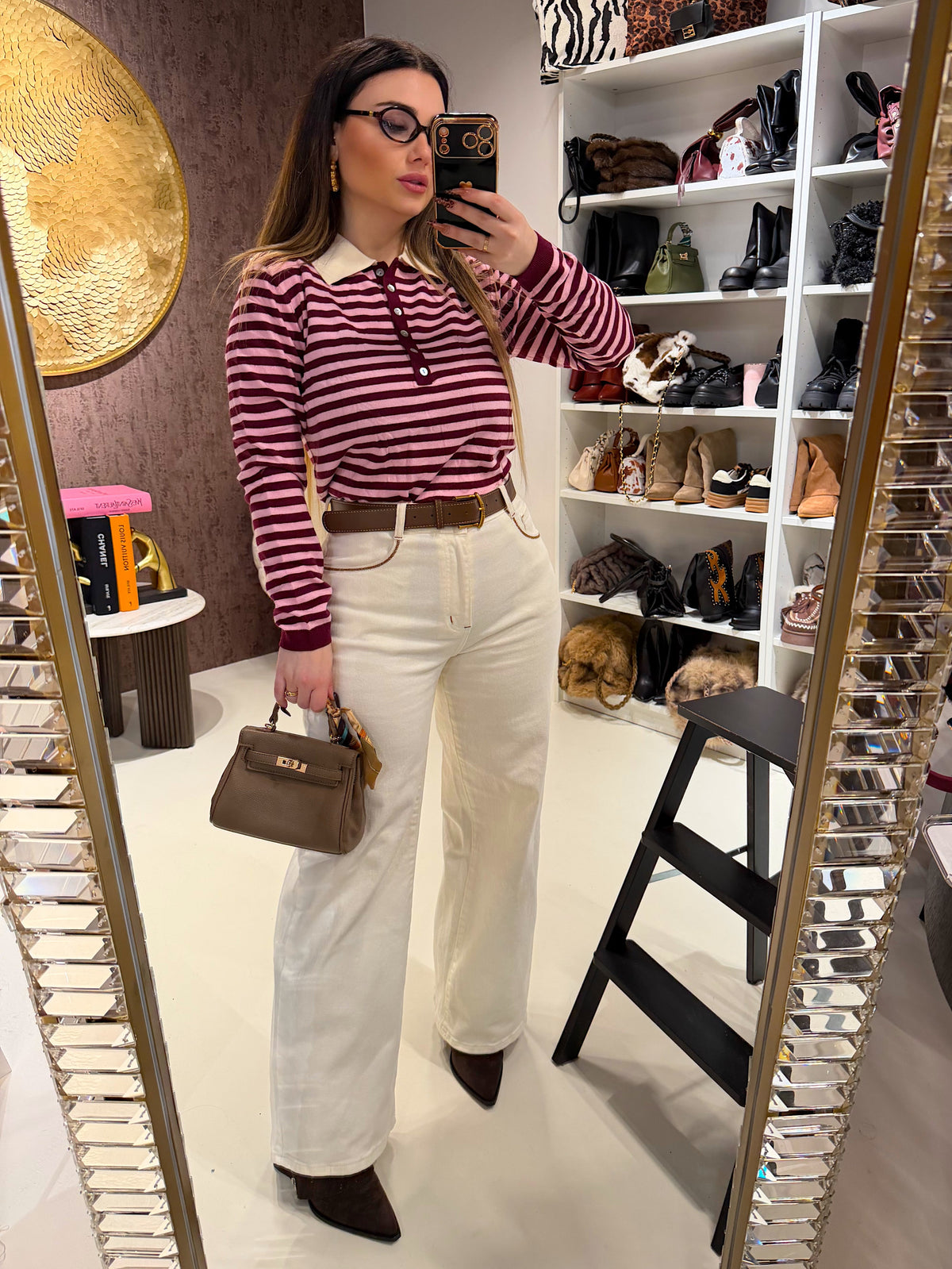Maglioncino Chloé a righe
