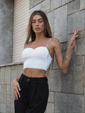 Top basic bianco