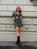 Completo tre pezzi verde militare
