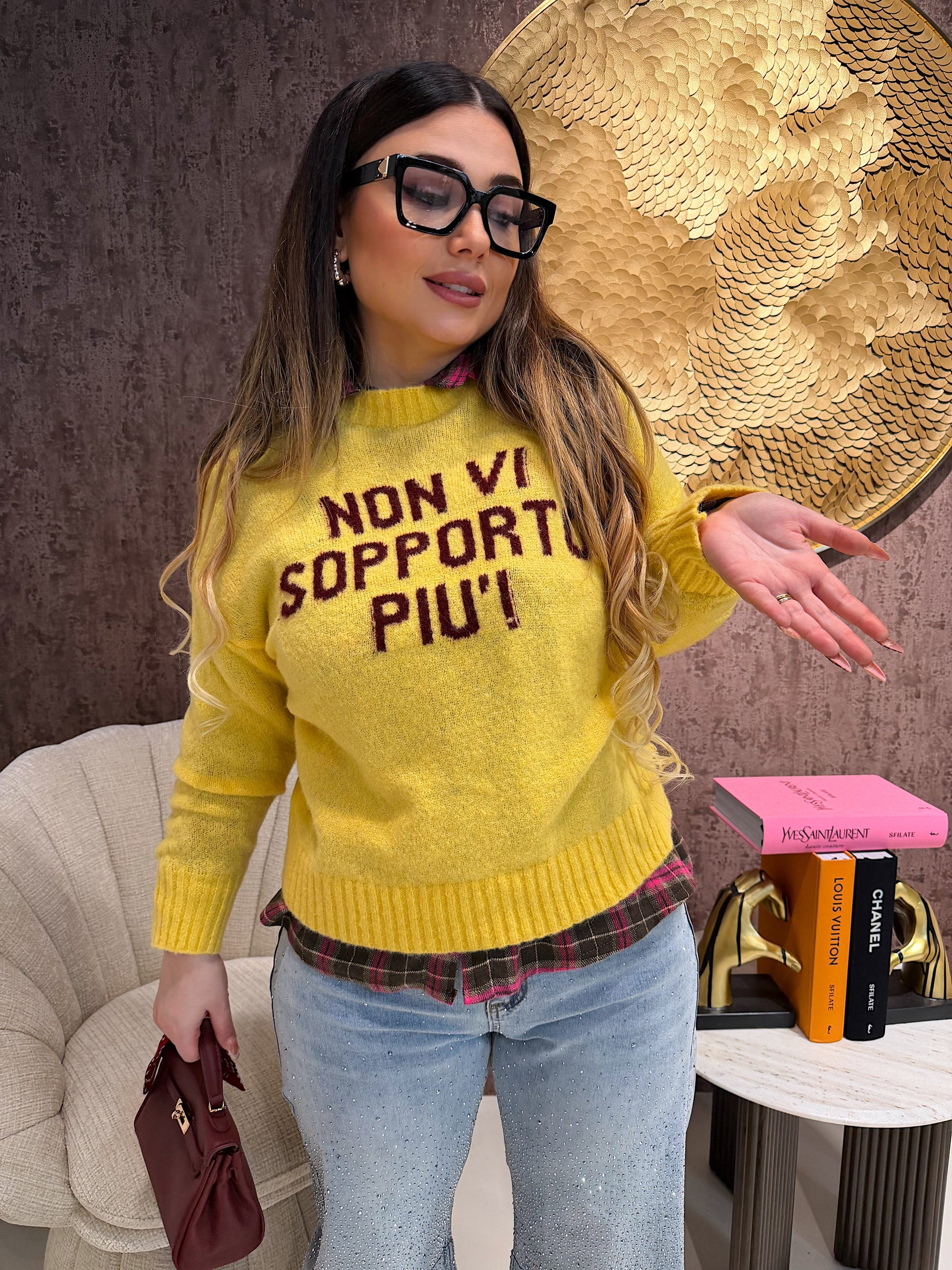 Maglioncino non vi sopporto più
