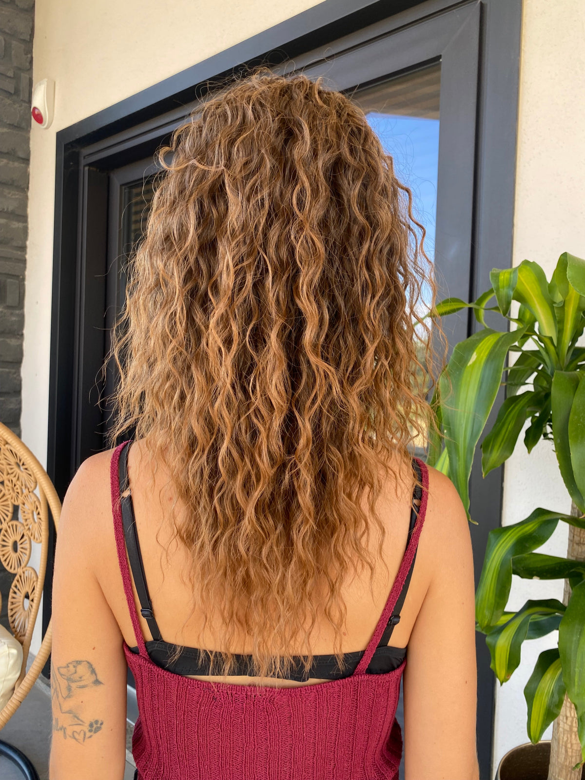 Coda riccia 50cm con Coulisse vari colori