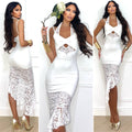 Abito white lace sirena