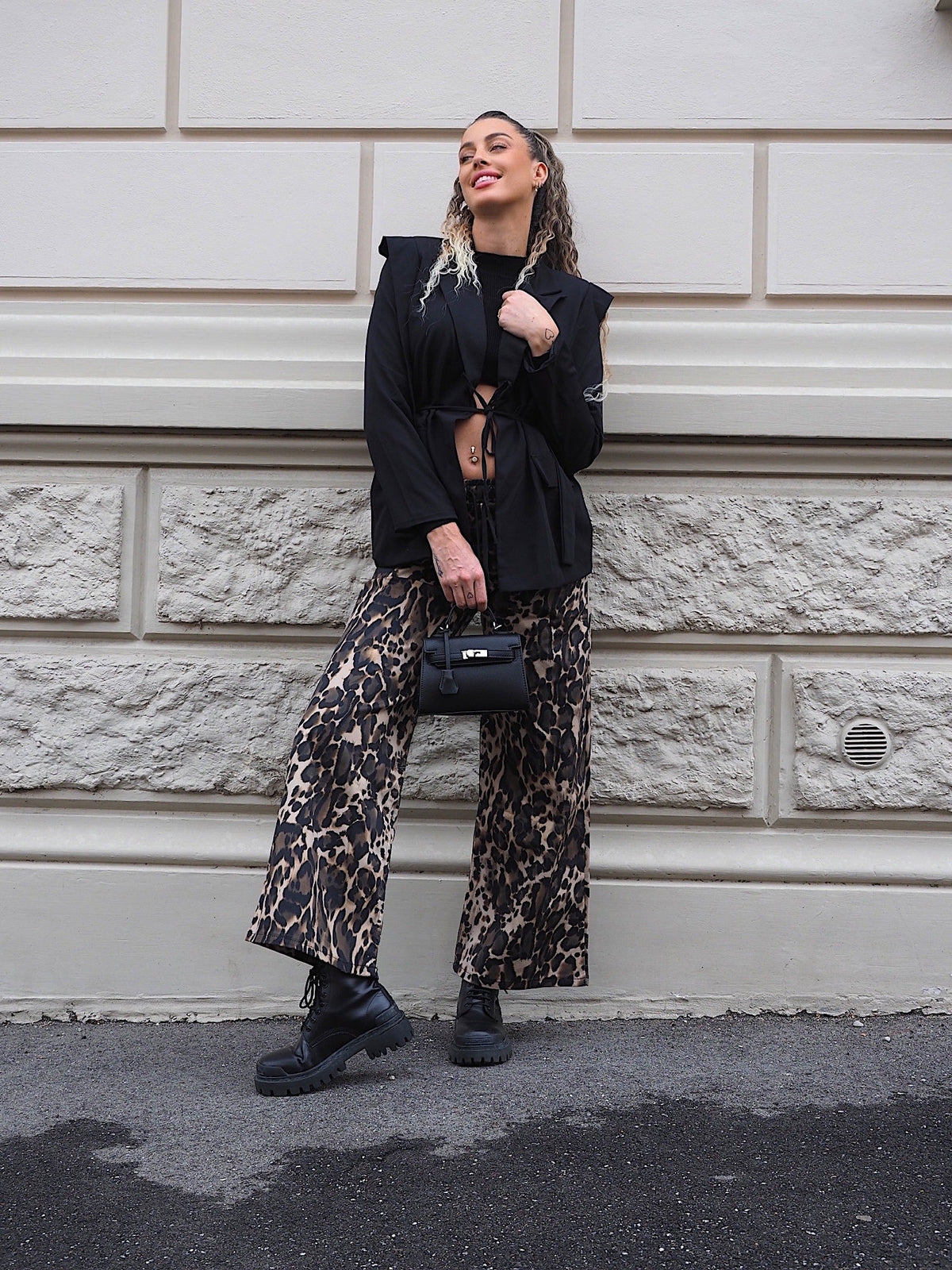 Pantalone animalier dark
