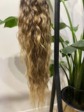 Coda riccia bionda degrade  MQ