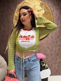 Cardigan Crochet Spring Glow