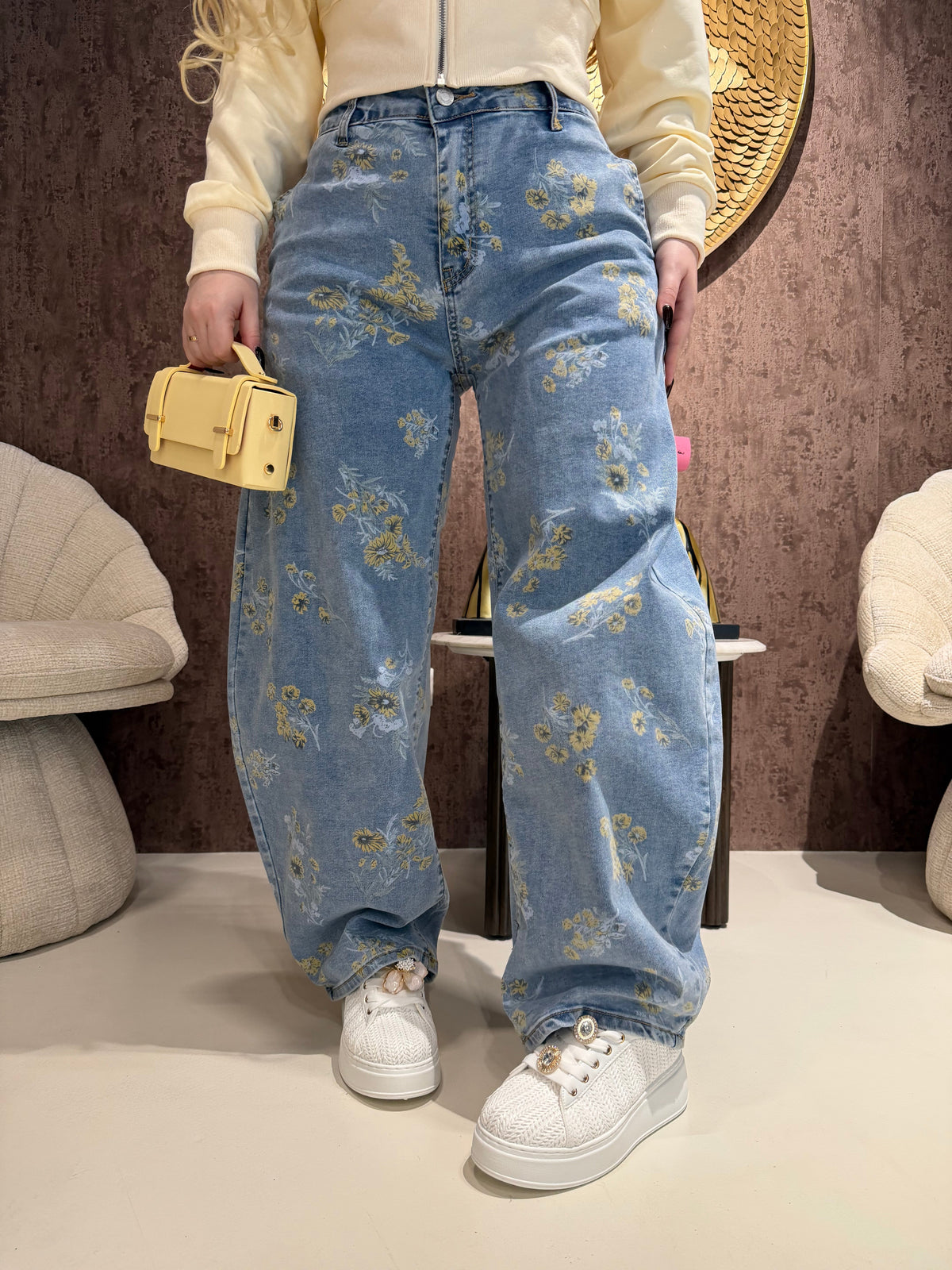 Jeans Blossom Dream Wide Leg