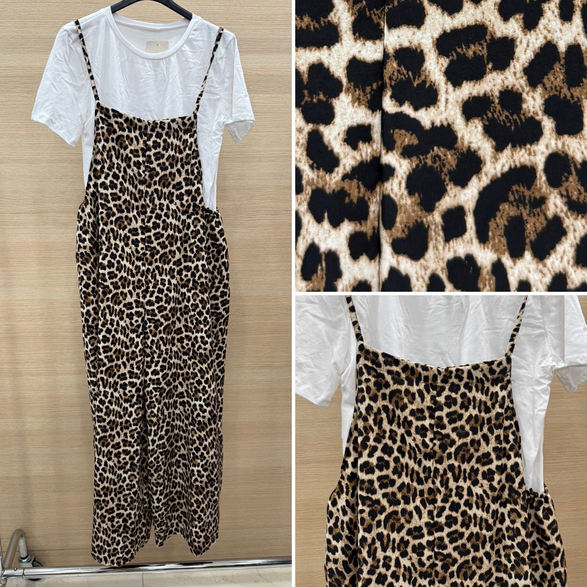 Tuta animalier più t-shirt