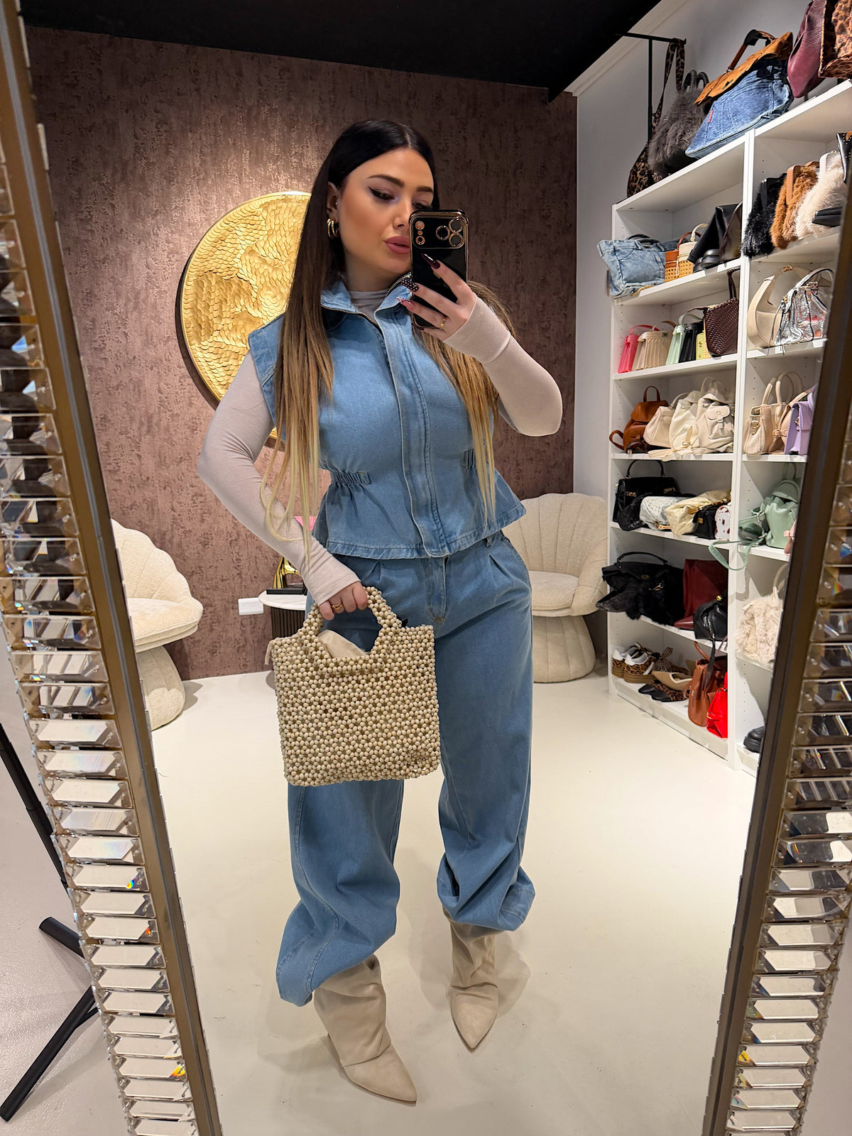 Completo Denim Urban Chic