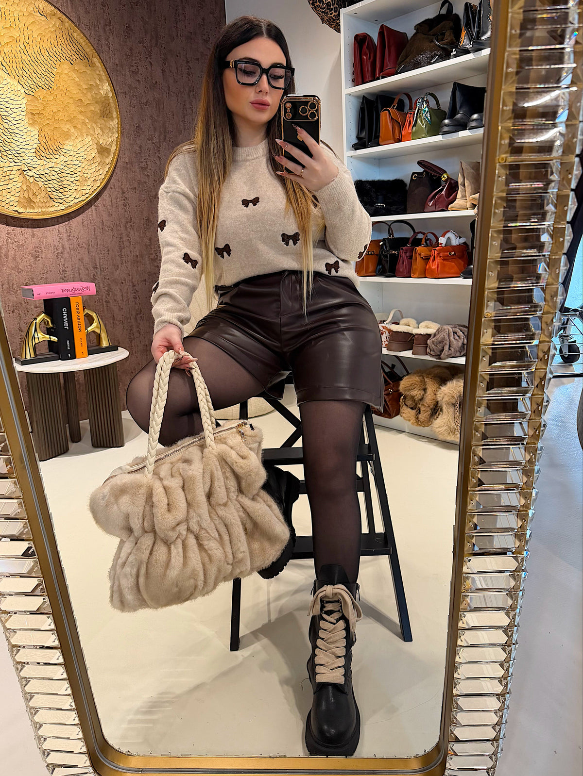 Maglione Sweet Bow