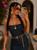 Abito in jeans Zip con spacchetto Finale